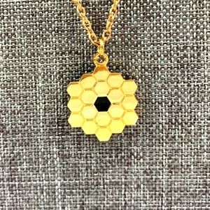 James Webb Space Telescope Mirror Pendant